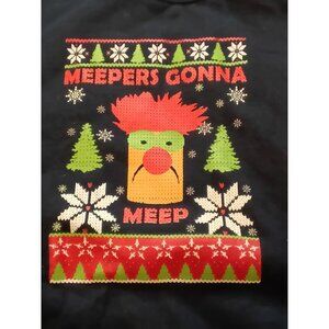 Beaker The Muppets Meep Sweatshirt XL Crewneck Gildan